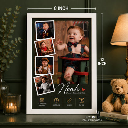 Personalized Baby Photo Collage Frame