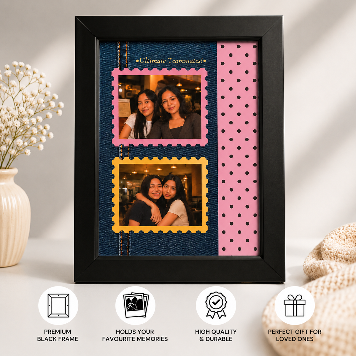 A5 Best Friends Photo Frame – Custom Friendship Memory Frame