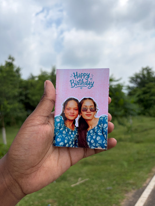 Mini Pocket Magazine – Personalized Photo Book | Premium Pocket-Sized Gift